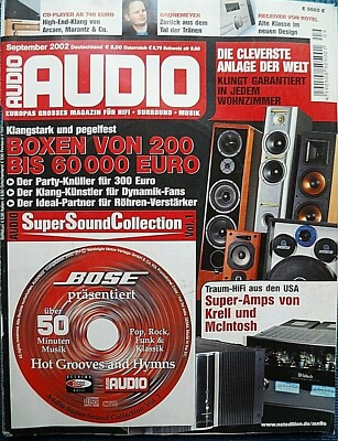 AUDIO 9/02, T+A TCI 3 R,KRELL FPB 400 CX, McINTOSH C 2200,MC 2102,HELIOS 3