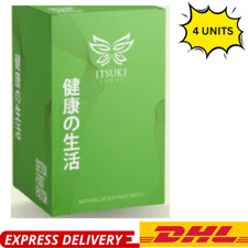 4 x Original 1box 50pcs Health ITSUKI KENKO Cleansing Detox Foot Pads Herbal