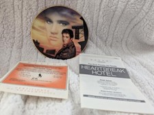 Elvis Presley Heartbreak Hotel Collectible Plate Limited Edition 1992