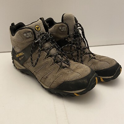 Merrell Beige Tan and Black Men\'s Hiking Sneakers Merrell Moab Speed 2 Beige Hiking Shoes | Alltricks.com main image 2