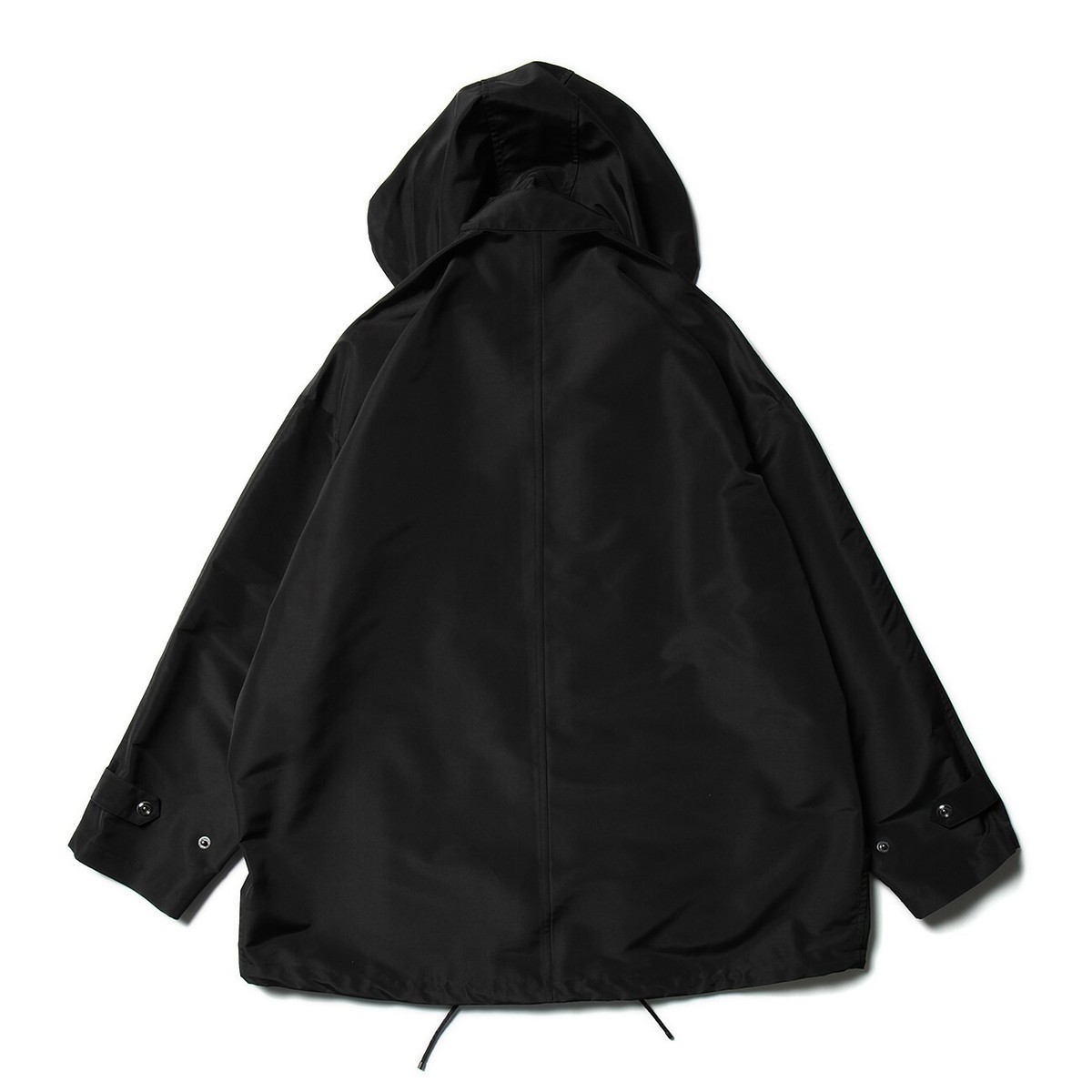AURALEE SILK POLYESTER HOODED BLOUSON
