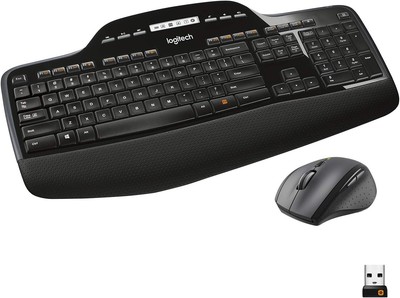 Logitech MK710 Set - M705 Maus & K710 Tastatur  Wireless, QWERTY