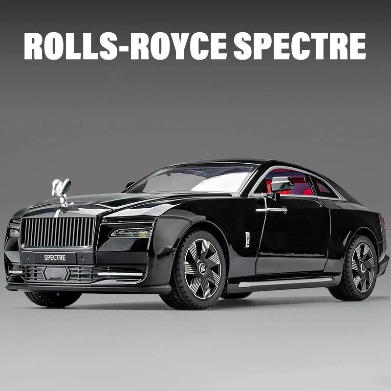 1/24 Rolls Royce Spectre 1:24 Lujo Modelo Diecast Coche Juguete Niños Adultos Regalo Foto 2 de 4