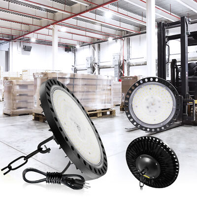 300W UFO LED High Bay Light - For Garage, Warehouse, Shop, Gym (6000K, IP65, 50,000 Hrs) 10 thumbnail image