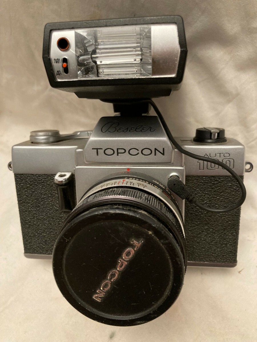 Beseler Topcon Auto 100 Camera Uvtopcor Tokyo Kogaku 1:2 53MM LENS