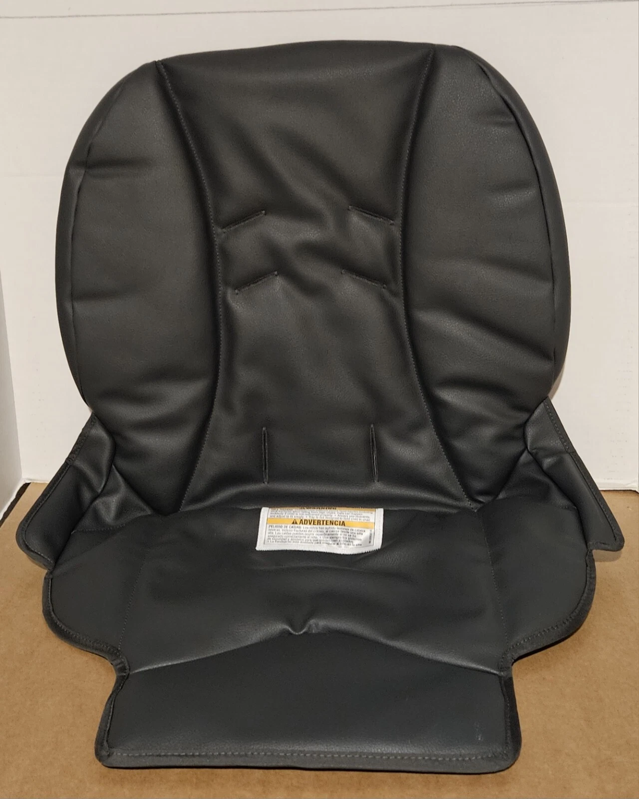 New Graco Blossom Highchair Seat Pad Faux Leather Dark Gray EBay's Lowest Price