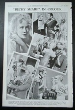 1935 Original Movie Stills Poster BECKY SHARP - 17" x 11"