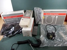 Dictaphone DictaMatic NOS? Components Foot Control Microphone Power Supply Heads