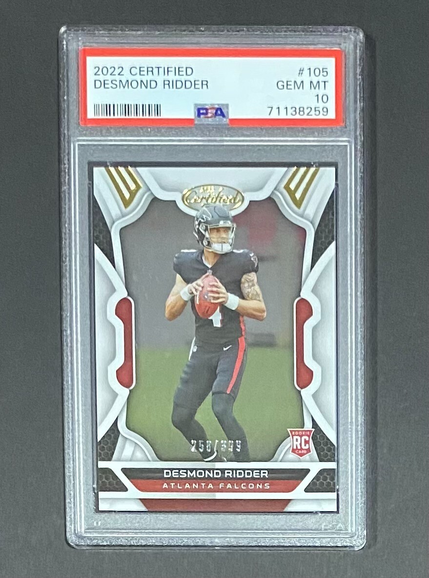 Desmond Ridder Panini Certified #105 Base