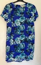 Papaya Blue Floral Dress Size 16 ￼