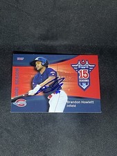 Brandon Howlett 2021 Choice Greenville Drive #14 Auto Autographed Signed Card