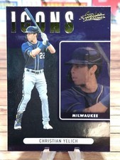 2022 Absolute Baseball CHRISTIAN YELICH Icons #I-10 Milwaukee