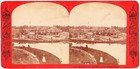 BIRDS EYE VIEW 1876 CENTENNIAL - New Excelsior Stereoview