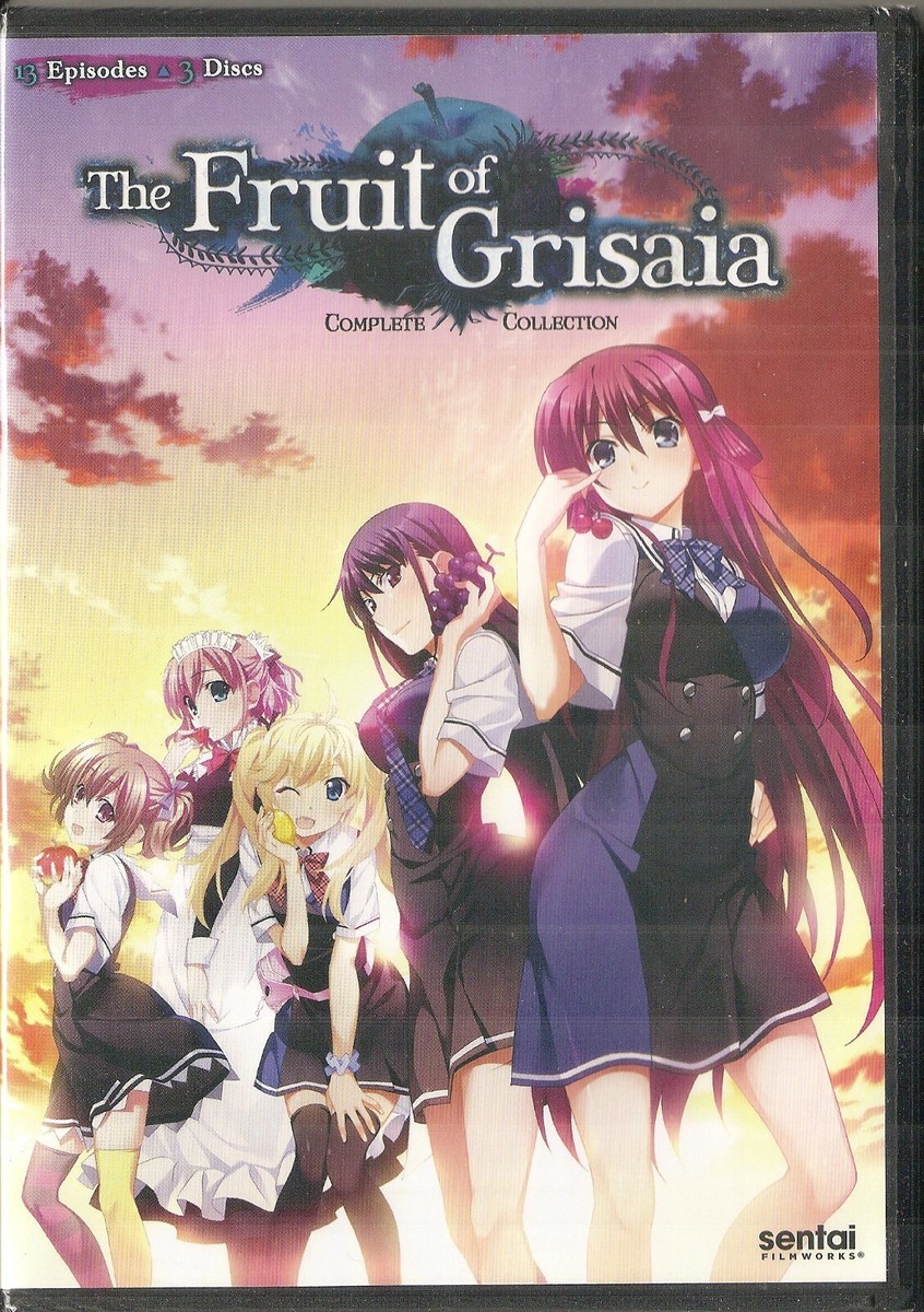 (未使用･未開封品)　Fruit of Grisaia Season 1/ [Blu-ray] [Import] df5ndr3 The Fruit Of Grisaia Season 1 Complete Anime Collection (3Disc