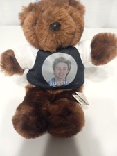 Justin Timberlake Collectible Bear NSYNC SMALL PLUSH TOY WITH TSHIRT 8"