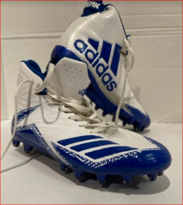Adidas Freak X Carbon Mid Football Cleats Mens 11.5 Blue White DB2649 Athletic Adidas Freak X Carbon Mid Football Cleats Men main image 2