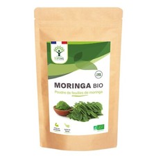Moringa Bio en poudre - Conditionné en France – Vegan - 1KG