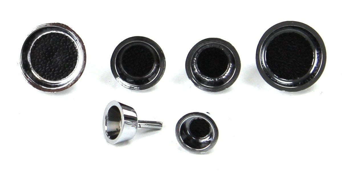 Mustang Steering Wheel Trim Buttons 1968 - Scott Drake | eBay