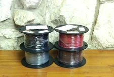 500 FT TFN/TEWN WIRE. 18 AWG SOLID BC  600 VOLT. MADE IN USA.  9 COLORS AVAIL.