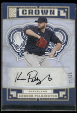 #C-KP Konnor Pilkington 2022 Panini Capstone #/25 Crown Autographs Holo Gold