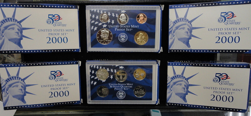 6 Set Lot 2000-S 10 Coin Proof Sets ORIGINAL