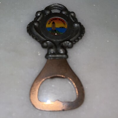 Rare Hango Hanko Hango-Hanko Finland Vintage bottle Opener Heavy Brass