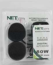 Automotive Surface Mount Tweeter with Built-in Crossover 80w / 120w