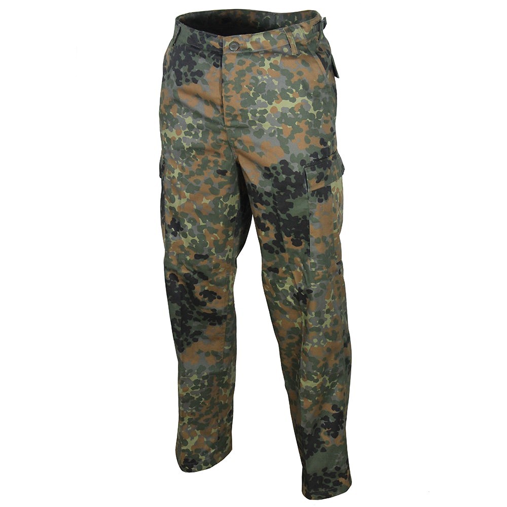 Pantalones US Ranger BDU - Flecktarn Camuflados Combate Ejército Pantalones Militares Todas las Tallas Nuevos