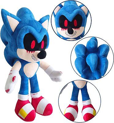 14.6 inch Blood Sonic.exe Plush Stuffed Toy Dark Sonic The