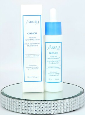 Farsali Prive Quench Moisture Replenishing Serum Hyaluronic Complex FULL SZ 1oz.