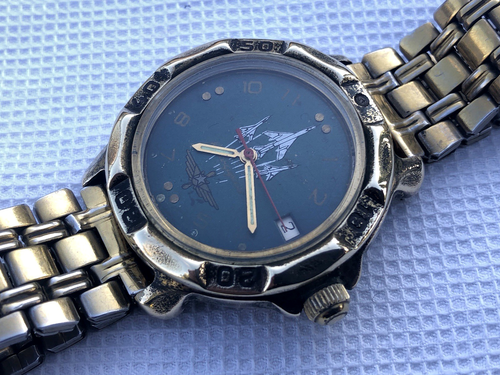 Vintage Armbanduhr Vostok 2414A vom Präsidenten der Ukraine L. Kutschma - Bild 4 von 14