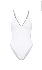 MOSCHINO EMBELLISHED ONE PIECE