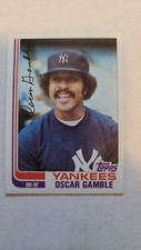 1982 TOPPS OSCAR GAMBLE #472 NM