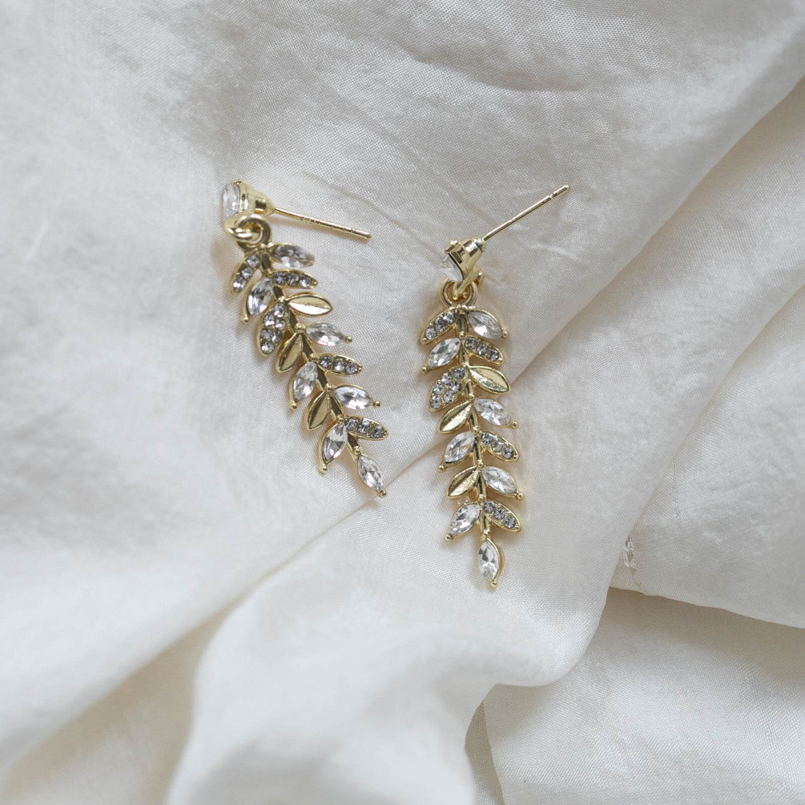 Job Lot Gold Plated Dangle Earrings perfect for Wedding Day 10 PAIRS