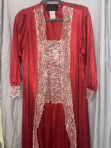 Vnt Long Nightgown And Robe L