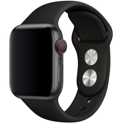 Sportarmband für Apple Watch Series 9 8 7 6 SE 5 Silikon Band iWatch Armband DE