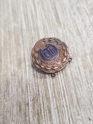 Antique Vintage Junior Contest Pin
