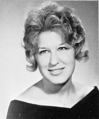 BETTE MIDLER High School Yearbook SENIOR YEAR The Rose THE WIND BENEATH MY WINGS