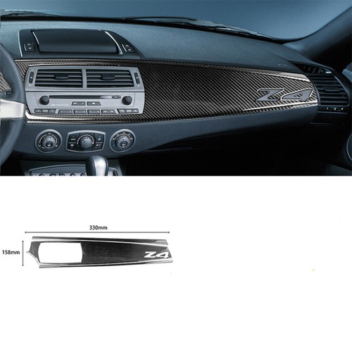25Pcs Carbon Fiber Full Interior Dashboard Set Cover Trim For BMW Z4 2003-2008 - Picture 6 of 9