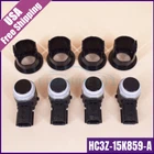 4Pcs Parking Reverse Aid Sensor & Retainer Bracket For 2016-2018 Ford F150 F-250