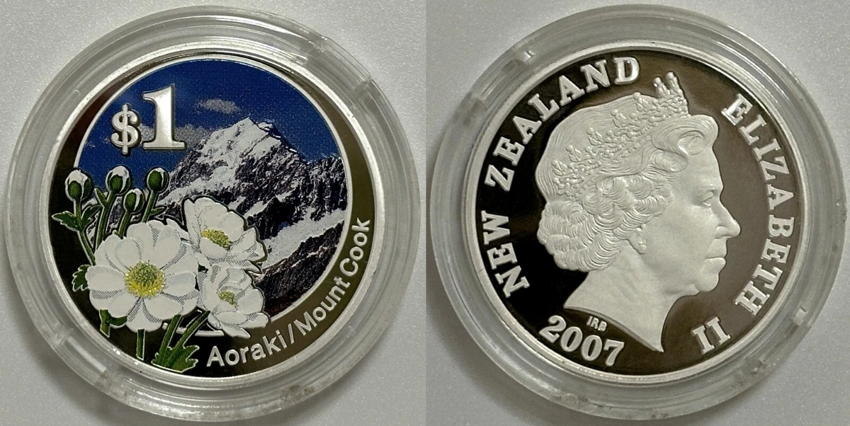 ニュージーランド 2007年 Aoraki/Mount Cook 1オンス 銀貨 2007 Silver New Zealand Coins for sale | eBay