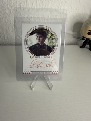 Rittenhouse Game of Thrones House Stark Autograph Isaac Hempstead-Wright