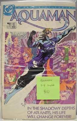 Aquaman 1-4 Complete Set DC Comics
