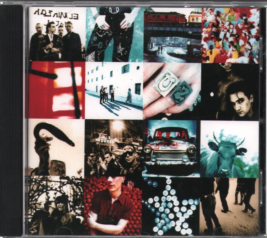 U2 Achtung Baby CD Europe Island 1991 CIDU28
