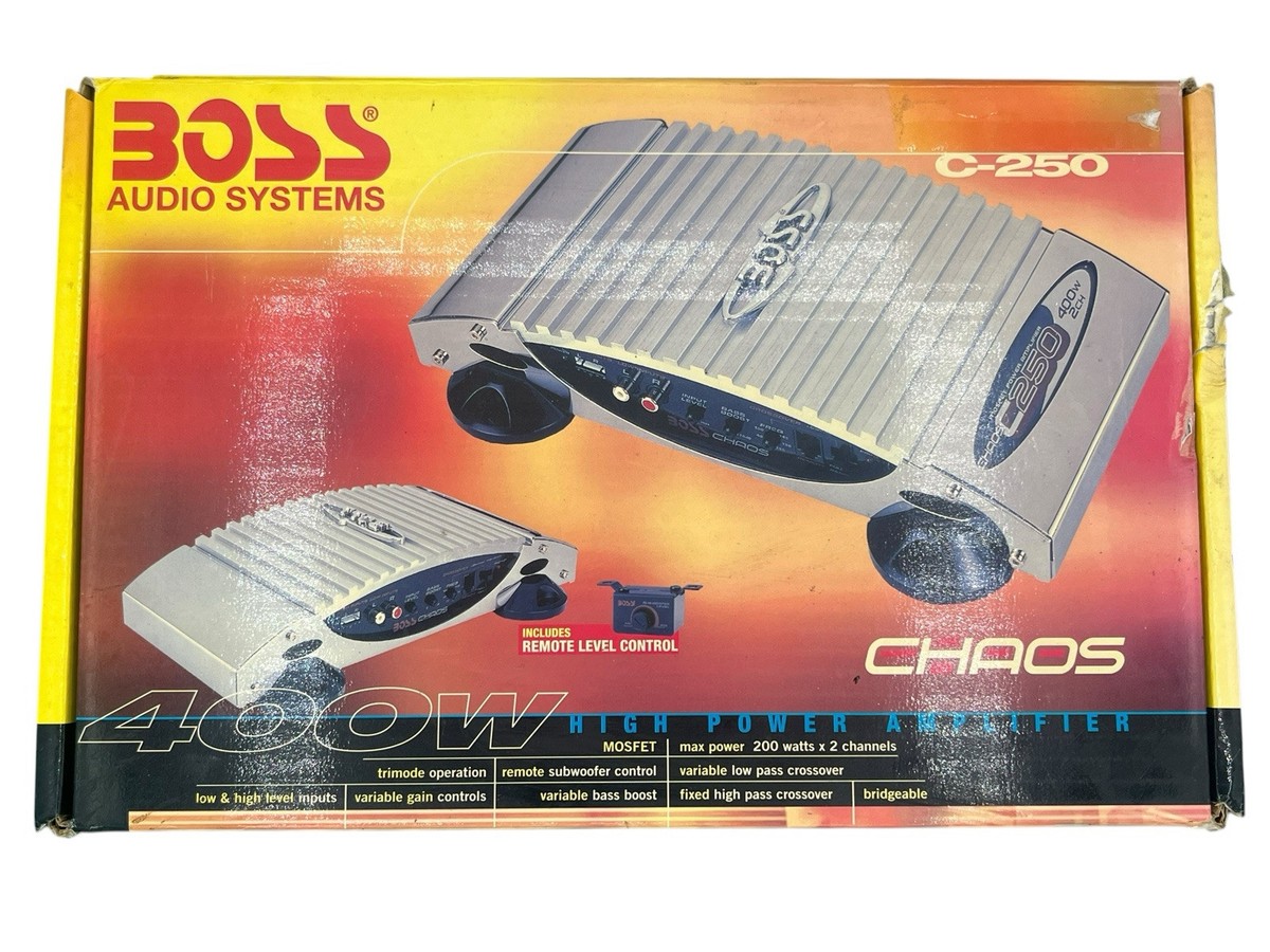 Boss Audio Systems C-250 200w 2 Channels 791489101080| eBay