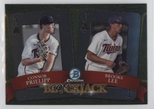 2022 Bowman Draft Blackjack Connor Prielipp Brooks Lee #BJ-6 0nr3