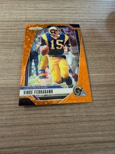 2024 Panini Prizm #174 VINCE FERRAGAMO Orange Disco Prizm
