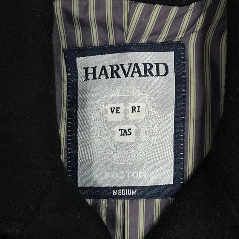 Harvard Basic Double Wool Coat V1236 Vintage - image 5