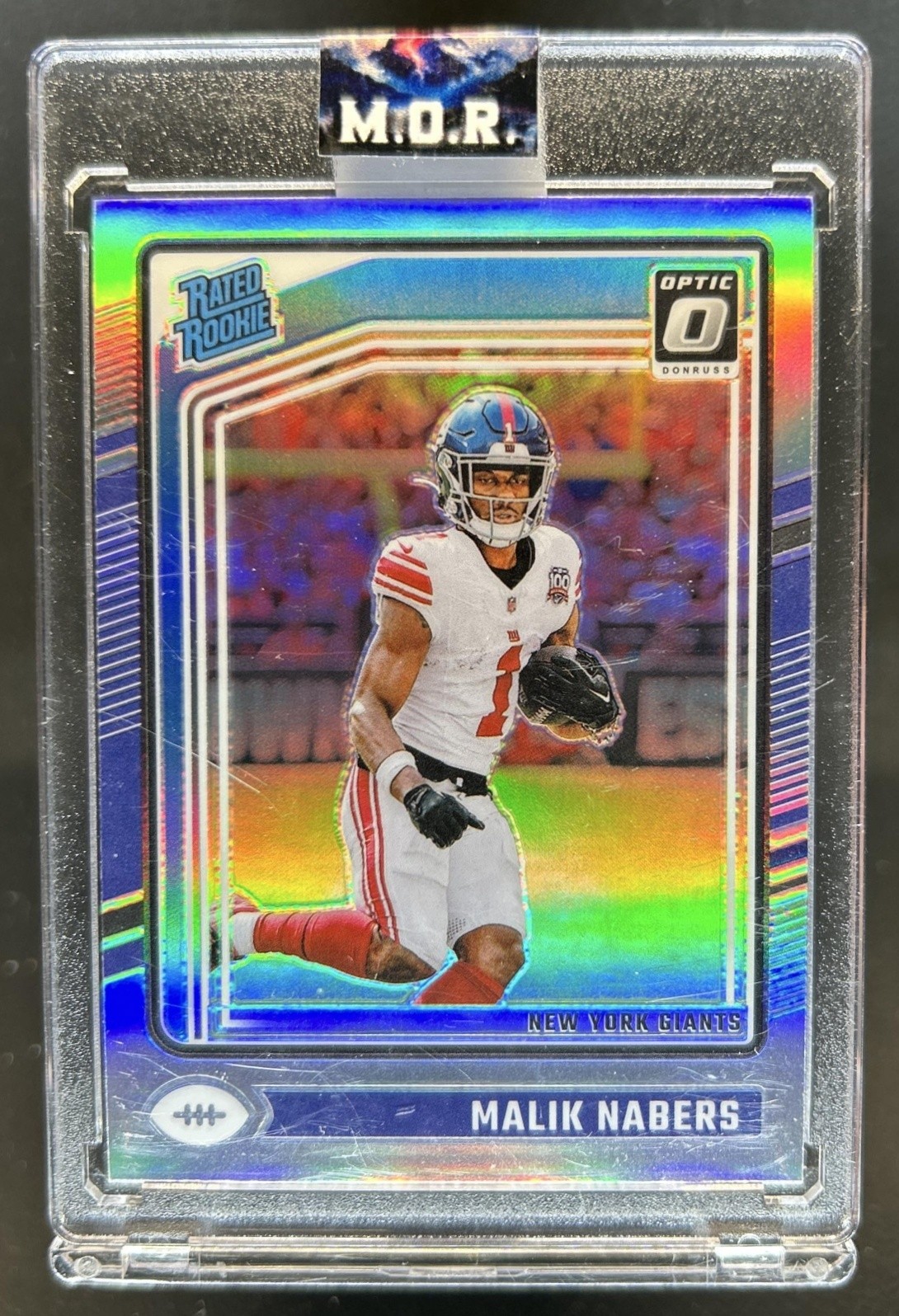 Malik Nabers Panini Donruss Optic #271 Holo