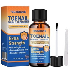 Toenail Fungus Treatment Extra Strength   25 Undecylenic Acid Antifungal Sol...